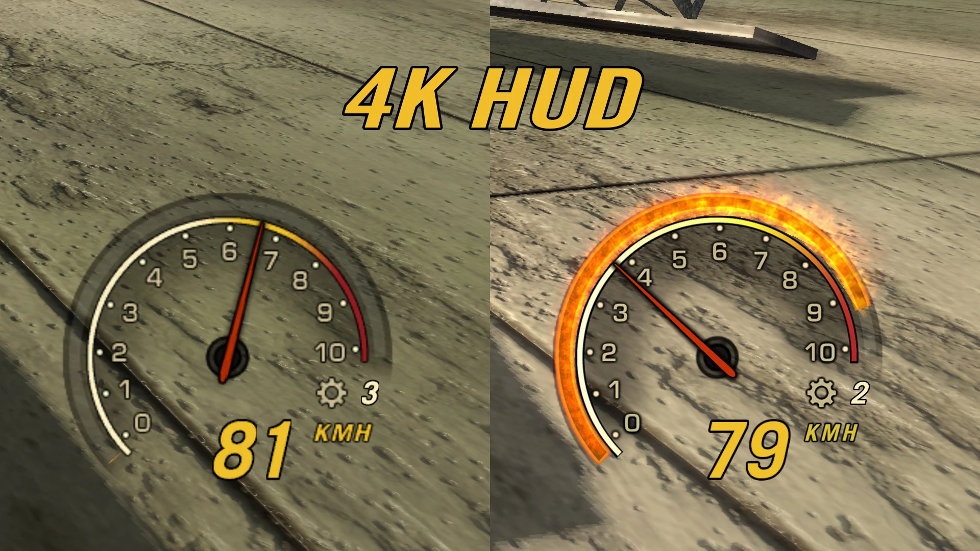 FlatOut: Ultimate Carnage "HUD в высоком разрешении"