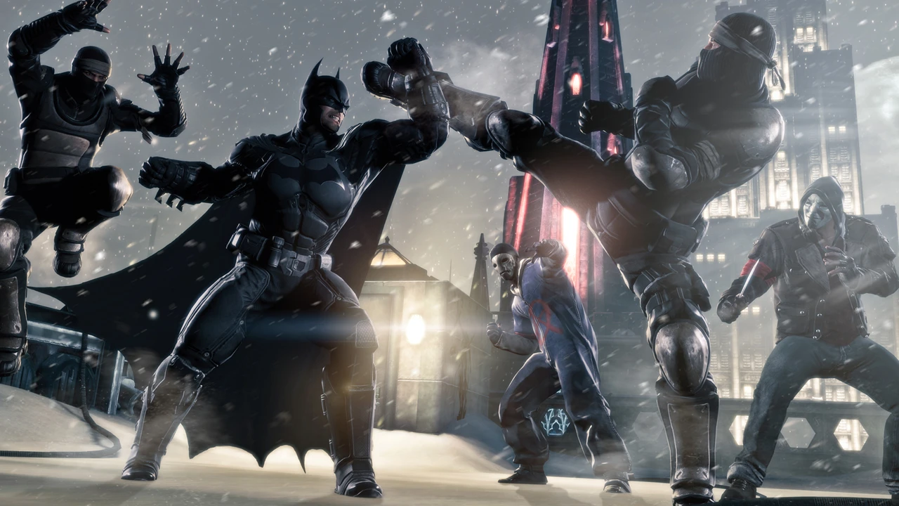 В Batman: Arkham Origins появился высокий уровень сложности