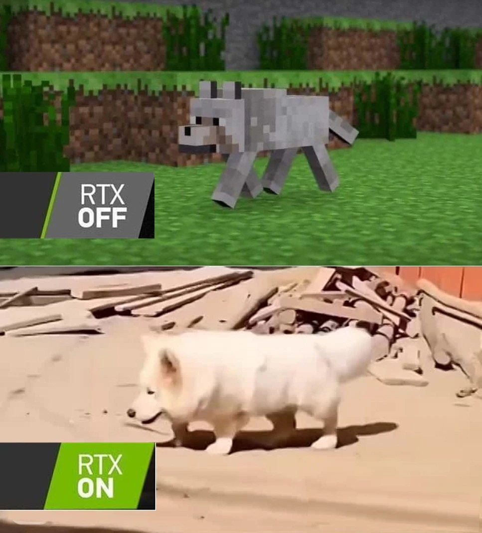 Песель из майнкрафта в реале