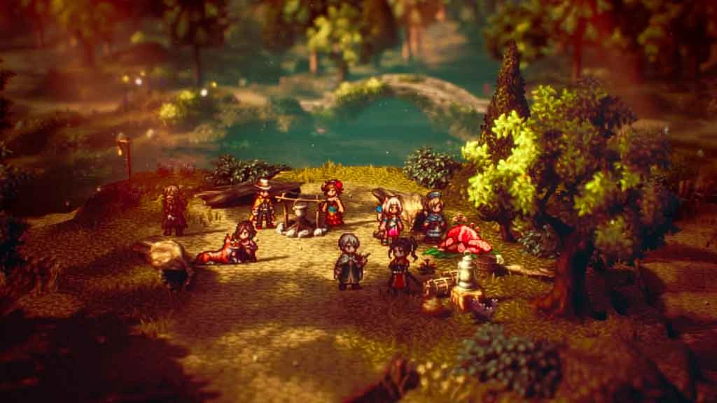 Разработчики Octopath Traveler 2 рассказали про взаимодействие персонажей и сюжетную линию "Пересекающиеся пути"