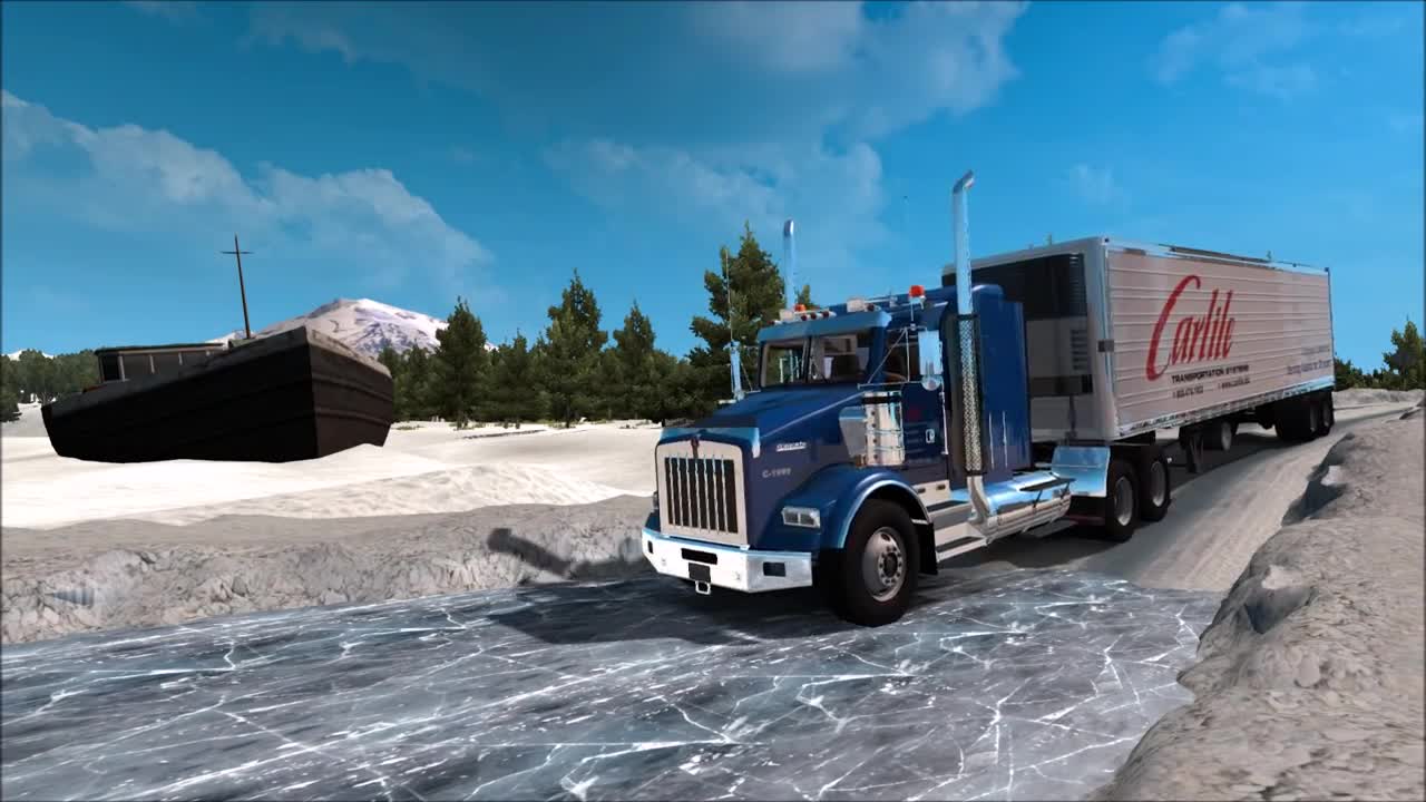 ATS "USA Offroad Alaska" Карта бездорожья v1.5 [1.2] [upd: 20.05.16]"