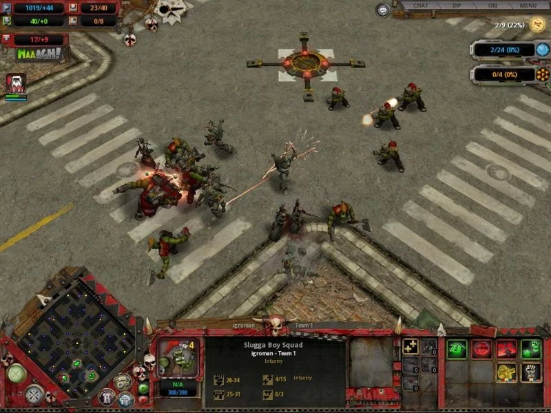 Warhammer 40,000: Dawn Of War - Dark Crusade "Карта - Marinus"