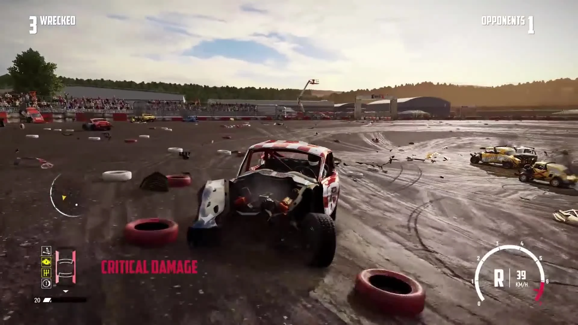 Почти 20 минут геймплея гоночной аркады Wreckfest