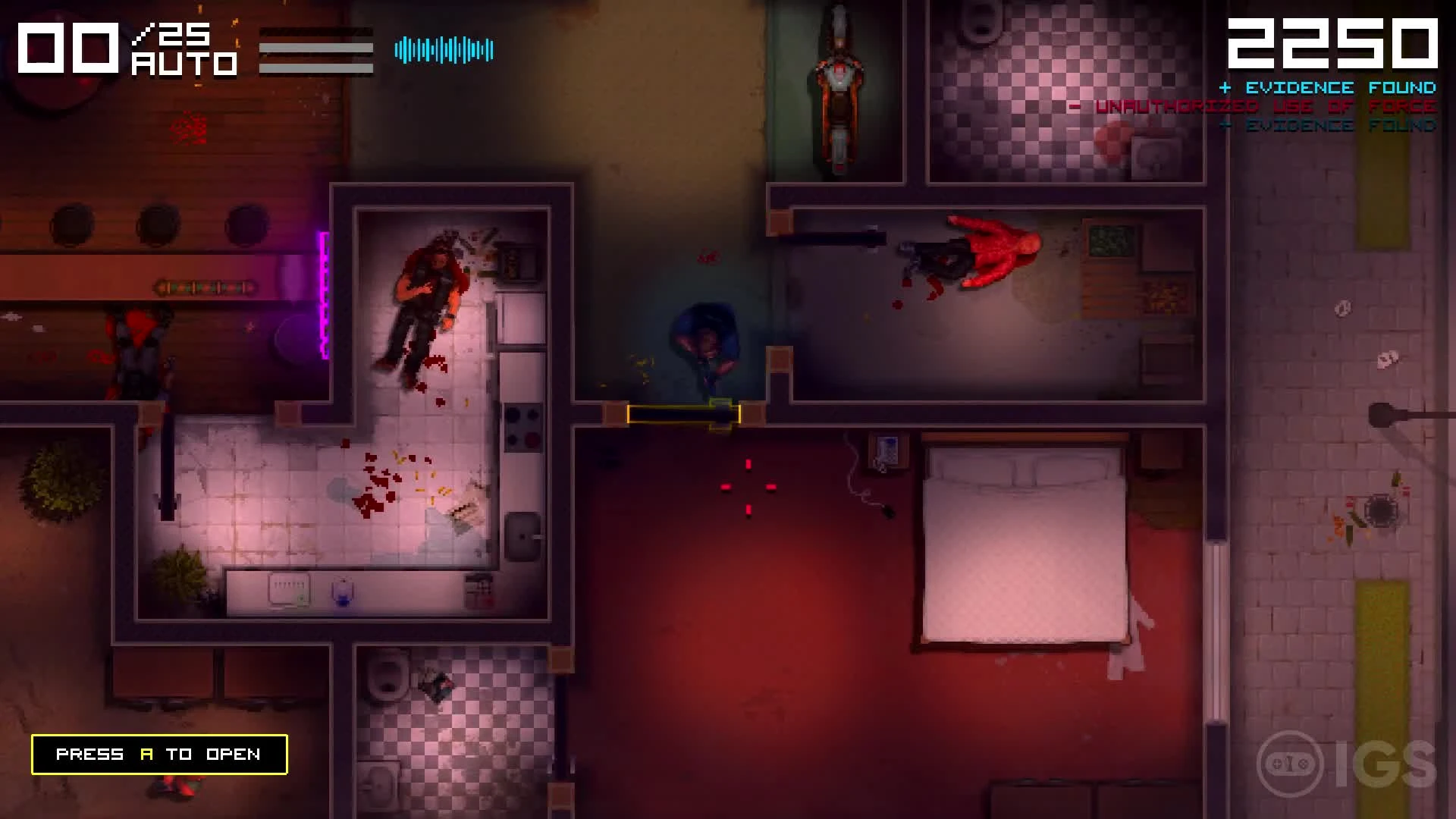 Видео геймплея полицейского экшена с видом сверху Police Stories на Nintendo Switch