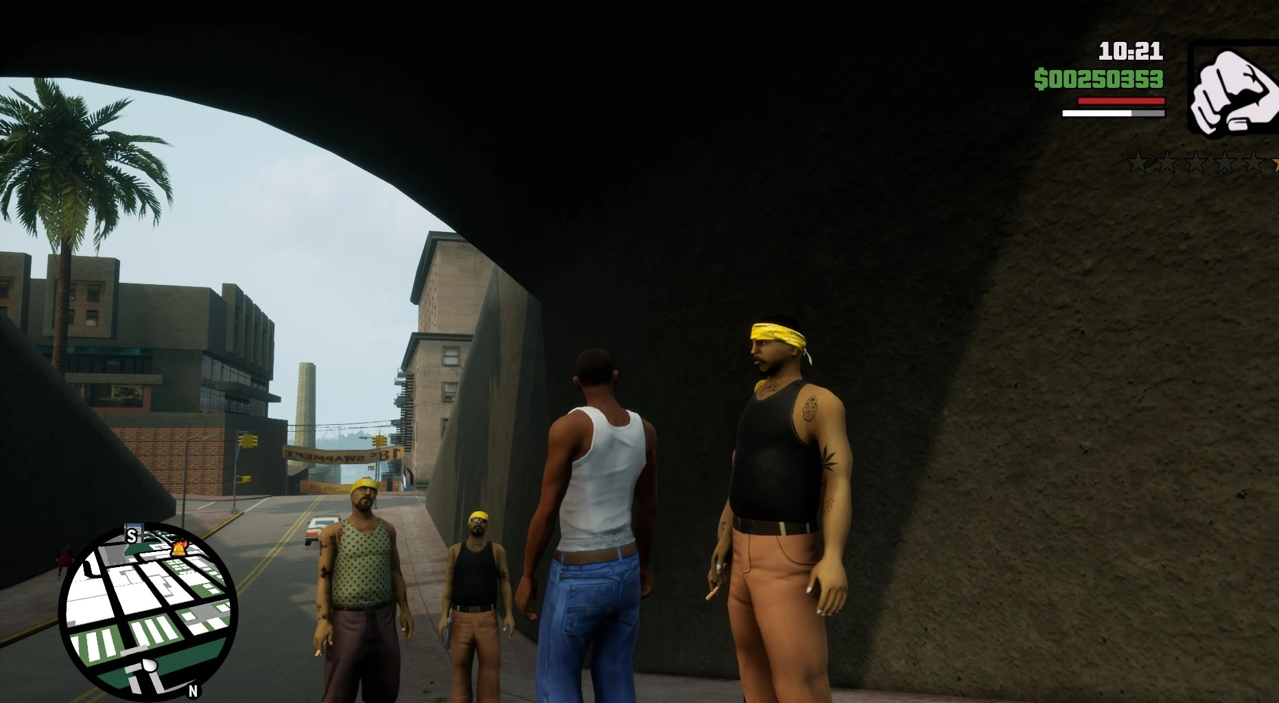 Grand Theft Auto: The Trilogy (San Andreas) "Исправление татуировок для Вагос"