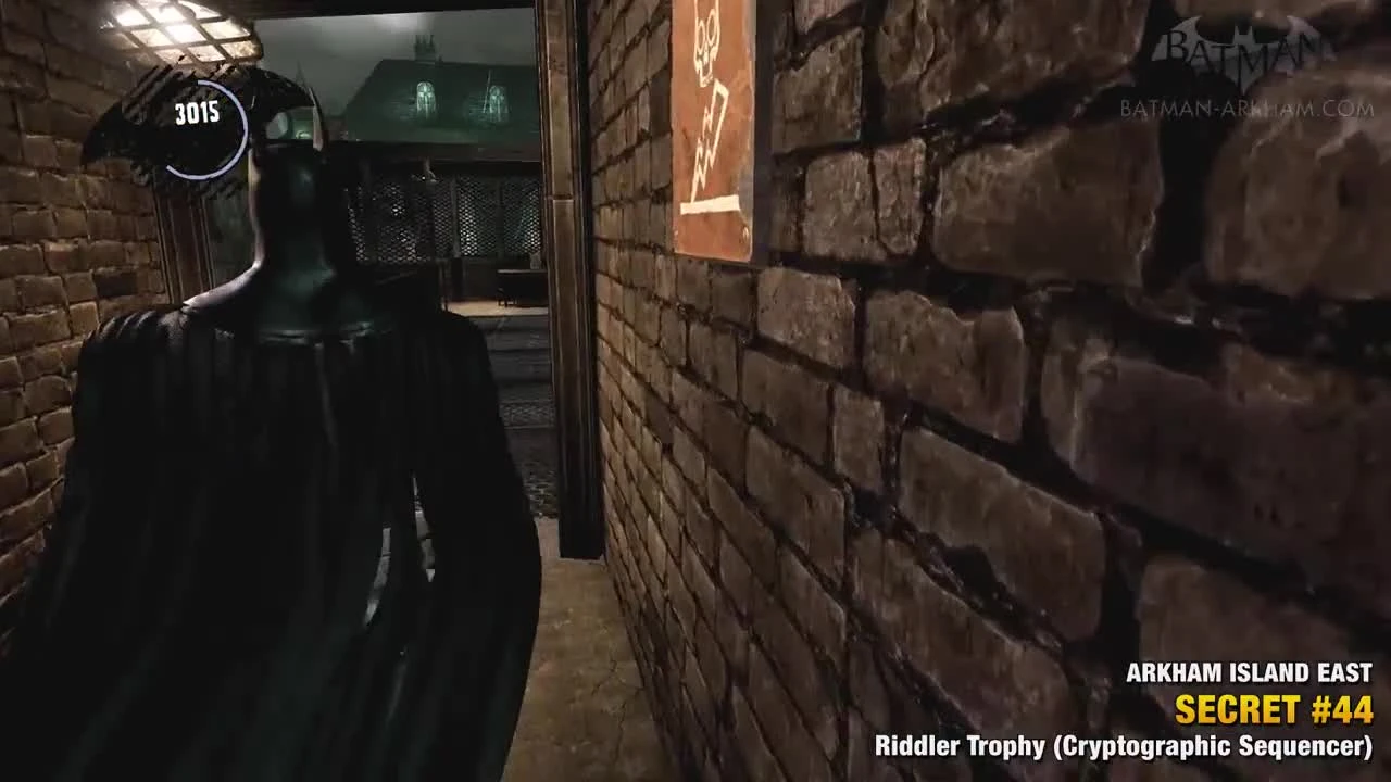 Batman Return to Arkham Asylum - Загадки Риддлера - Остров Аркхэм Восток