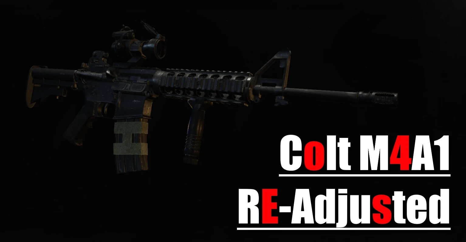 Resident Evil 3 "Карабин M4A1"