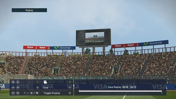 PES 2019 "Stadium Boards La Liga by Buzzy"