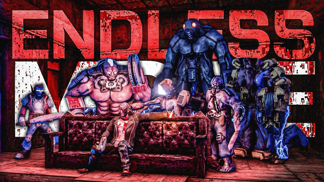 В скоростном шутере Turbo Overkill появился Бесконечный режим