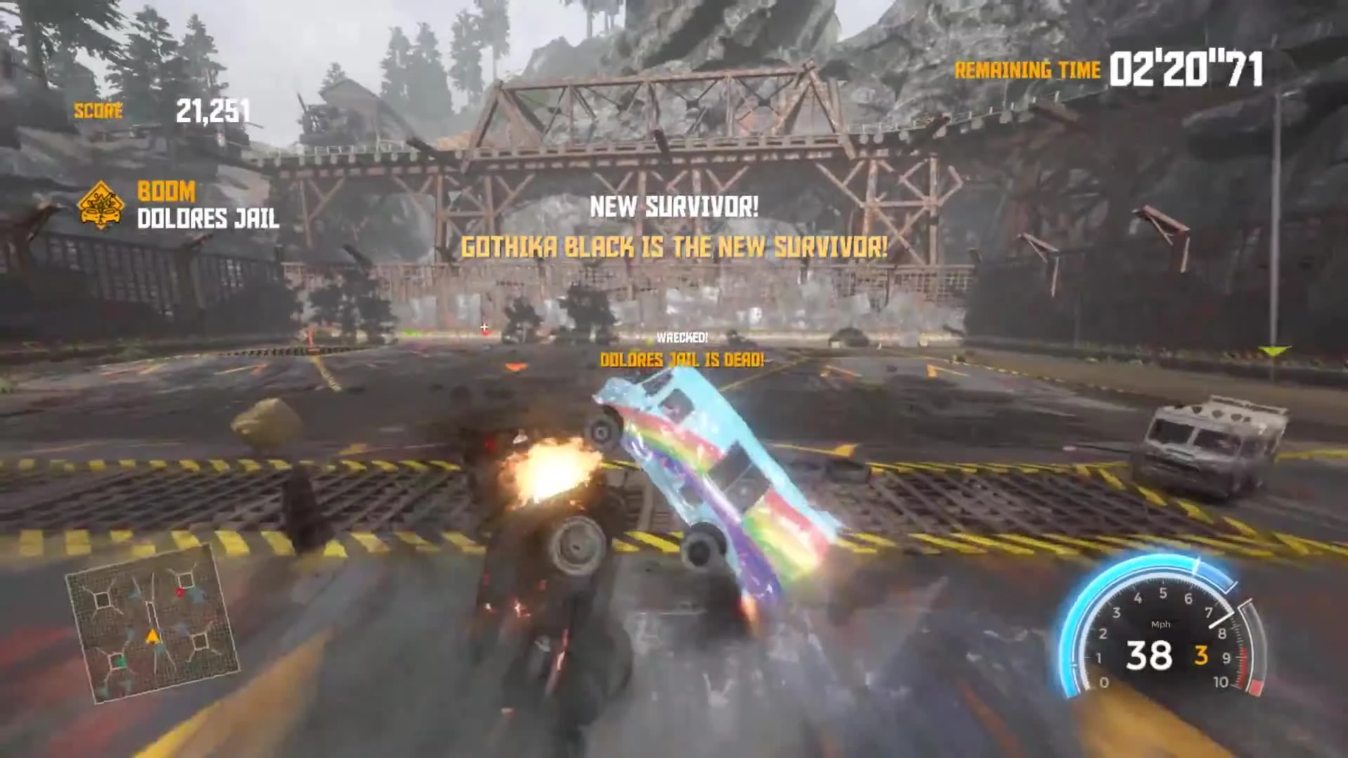 Арена в FlatOut 4: Total Insanity