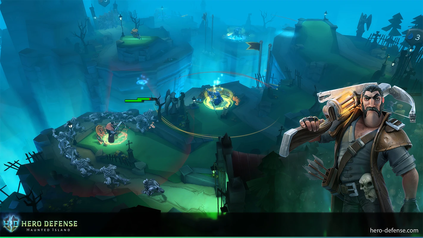 Выпускной Hero Defense - Haunted Island в Steam