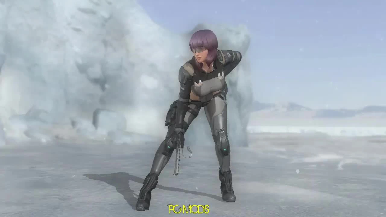 Dead or Alive 5: Last Round - Мод Motoko Kusanagi (Призрак в Доспехах)