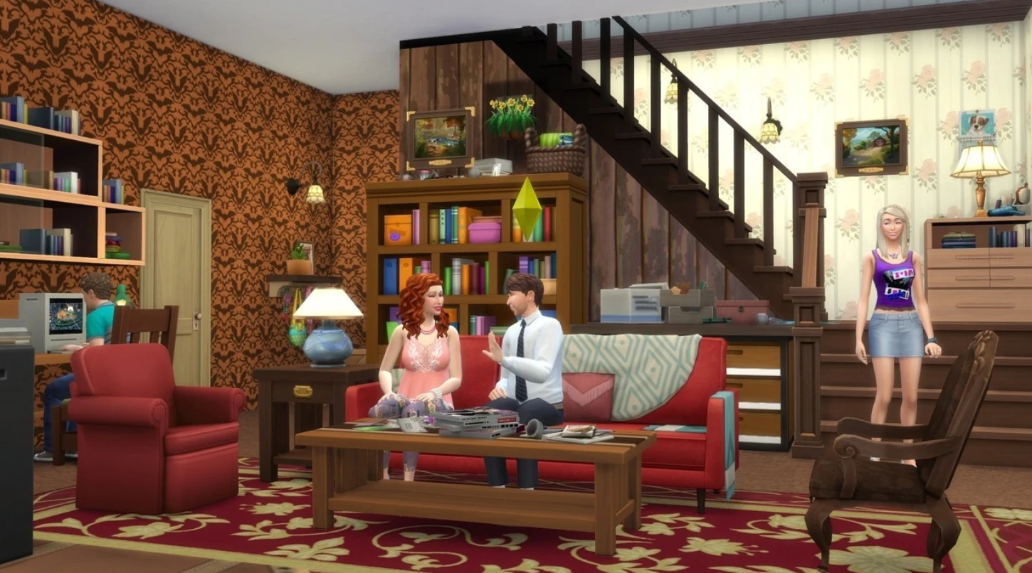 Как выглядит идеальная семья в Sims