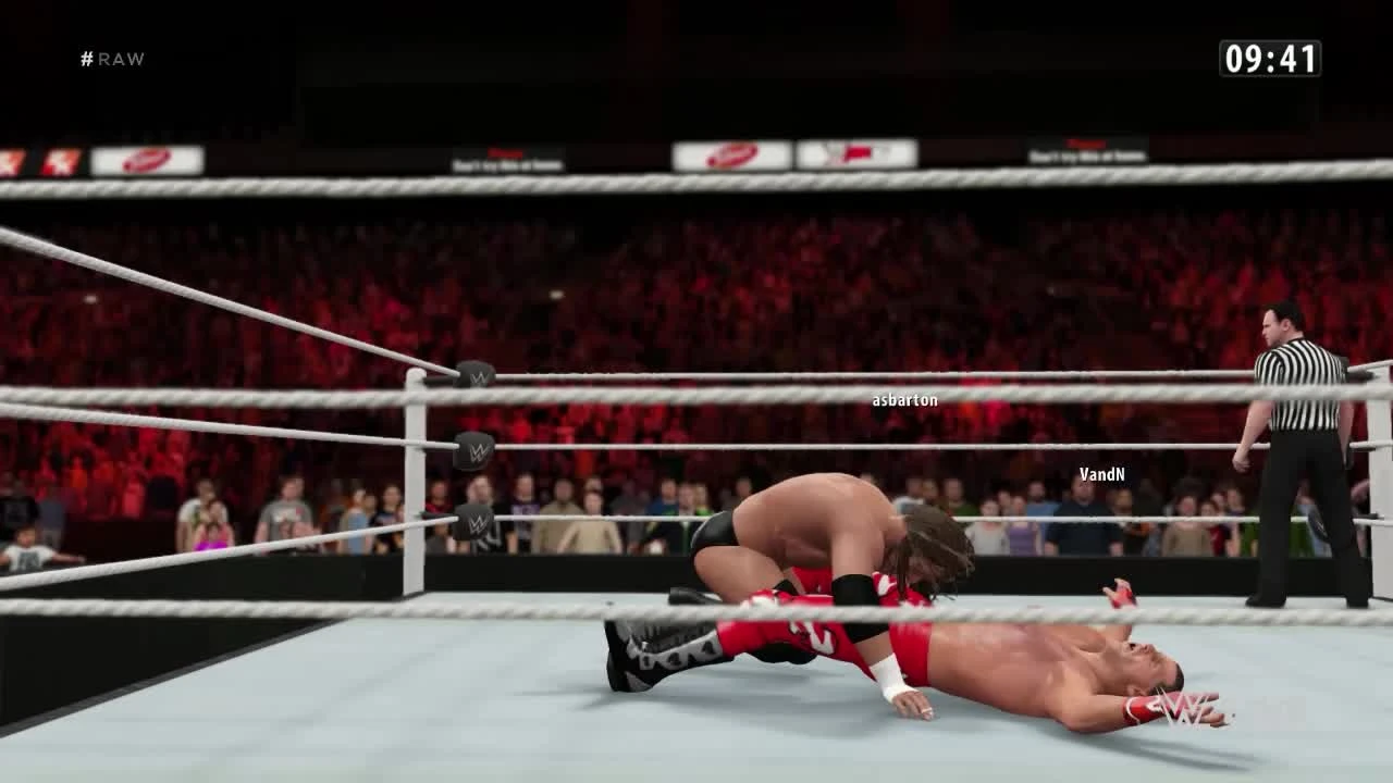 WWE 2K16 "2K16 Brutal Online Iron Man Match - HBK VS HHH"