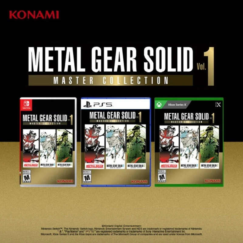 Сборник Metal Gear Solid Master Collection Vol. 1 получит физические издания на консолях