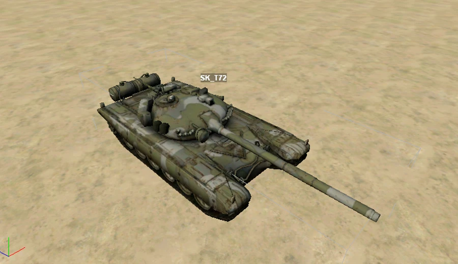 Spintires "Статический объект Т-72" [03.03.16]