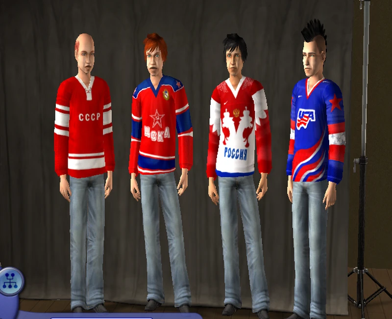 The Sims 2 ''Хоккейные свитера, лоты и многое другое''