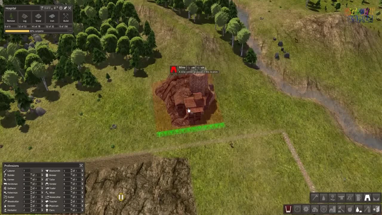 Выживание Banished ч7 - Торгаш болезный