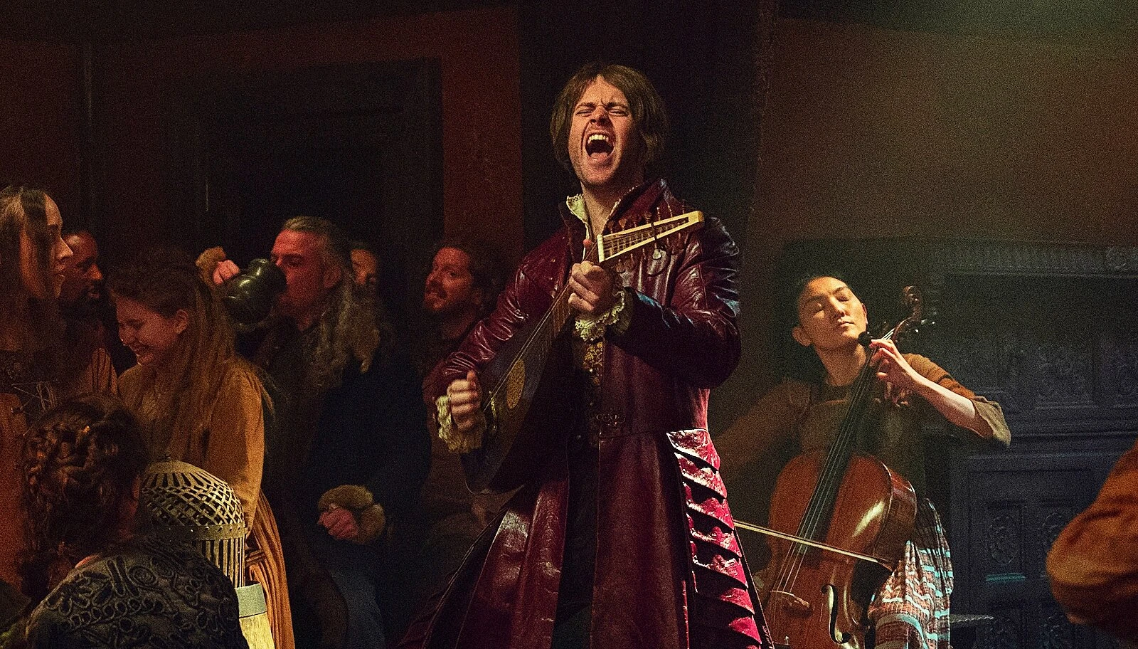 The Witcher "Песня Лютика - Гори, мясник, гори из сериала для основного меню"