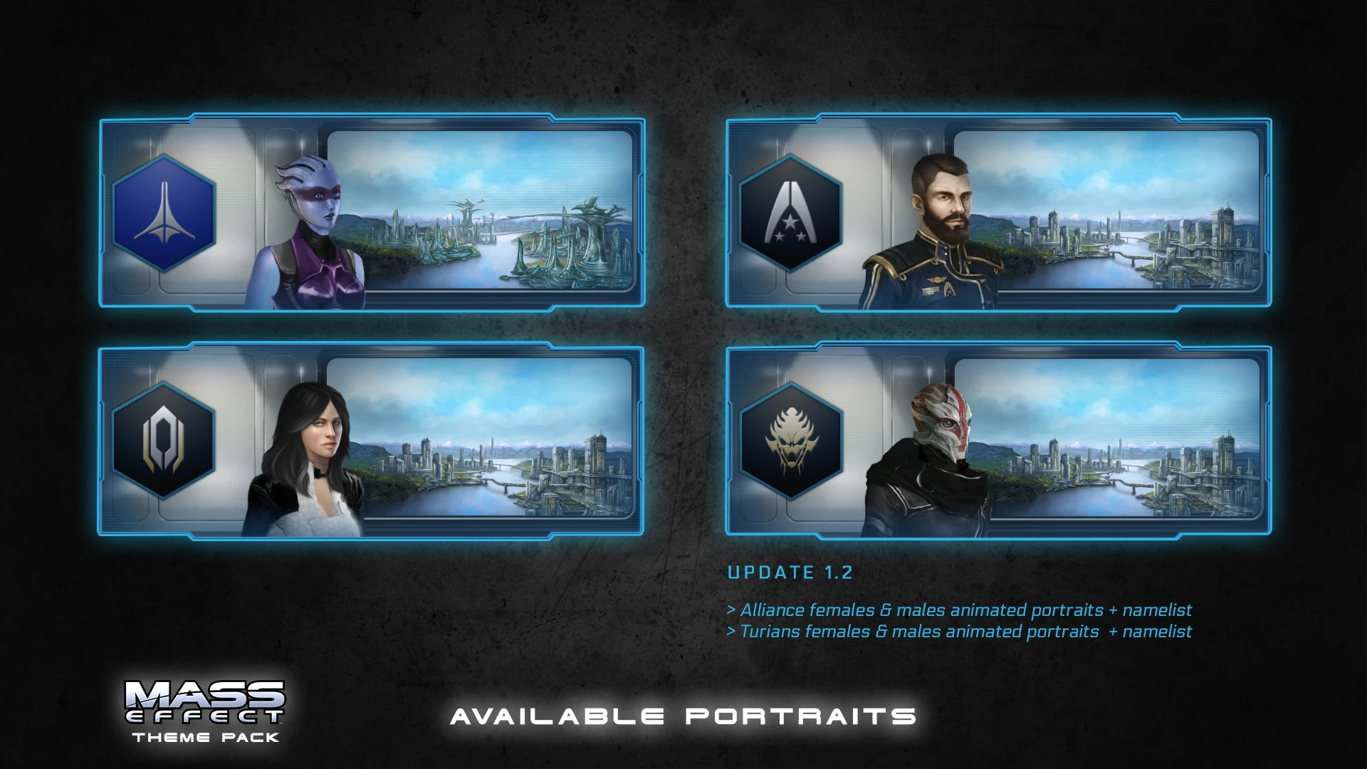 Stellaris "Mass Effect Species Pack"