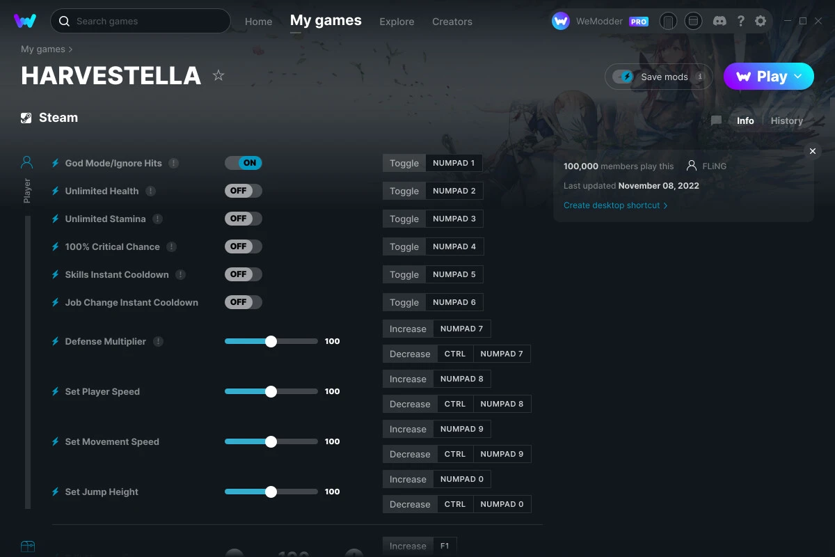 Harvestella "Трейнер +23" [UPD: 08.11.2022] {FLiNG / WeMod}