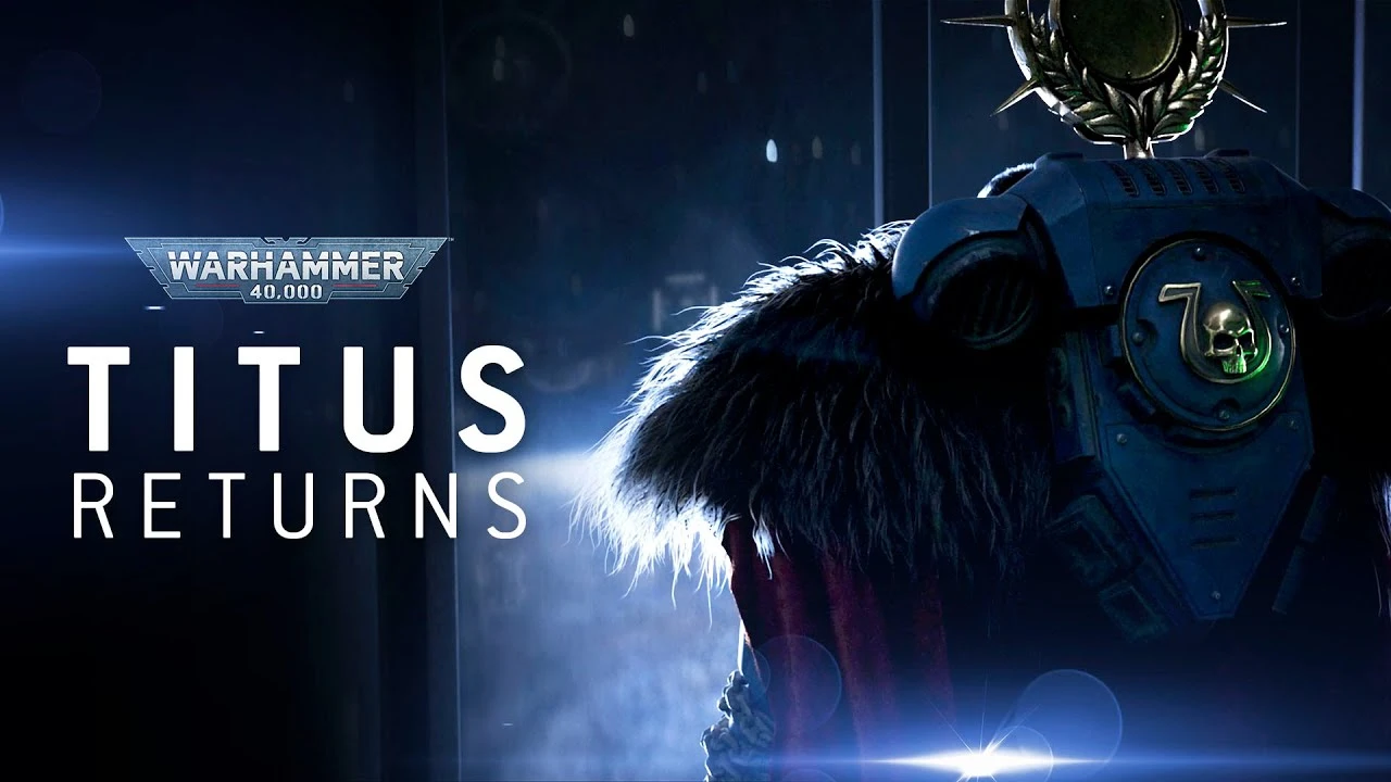 Капитан Тит снова возглавил Ультрамаринов - в новом ролике герою Warhammer 40,000: Space Marine вернули звание