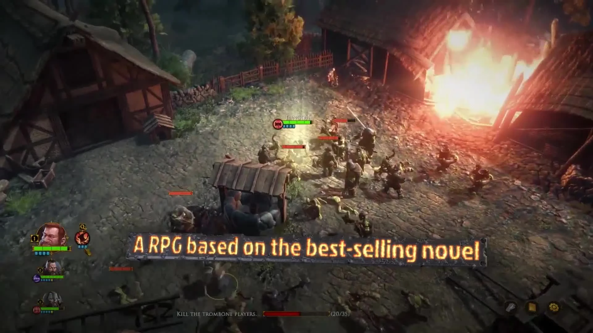 Геймплейный трейлер RPG The Dwarves