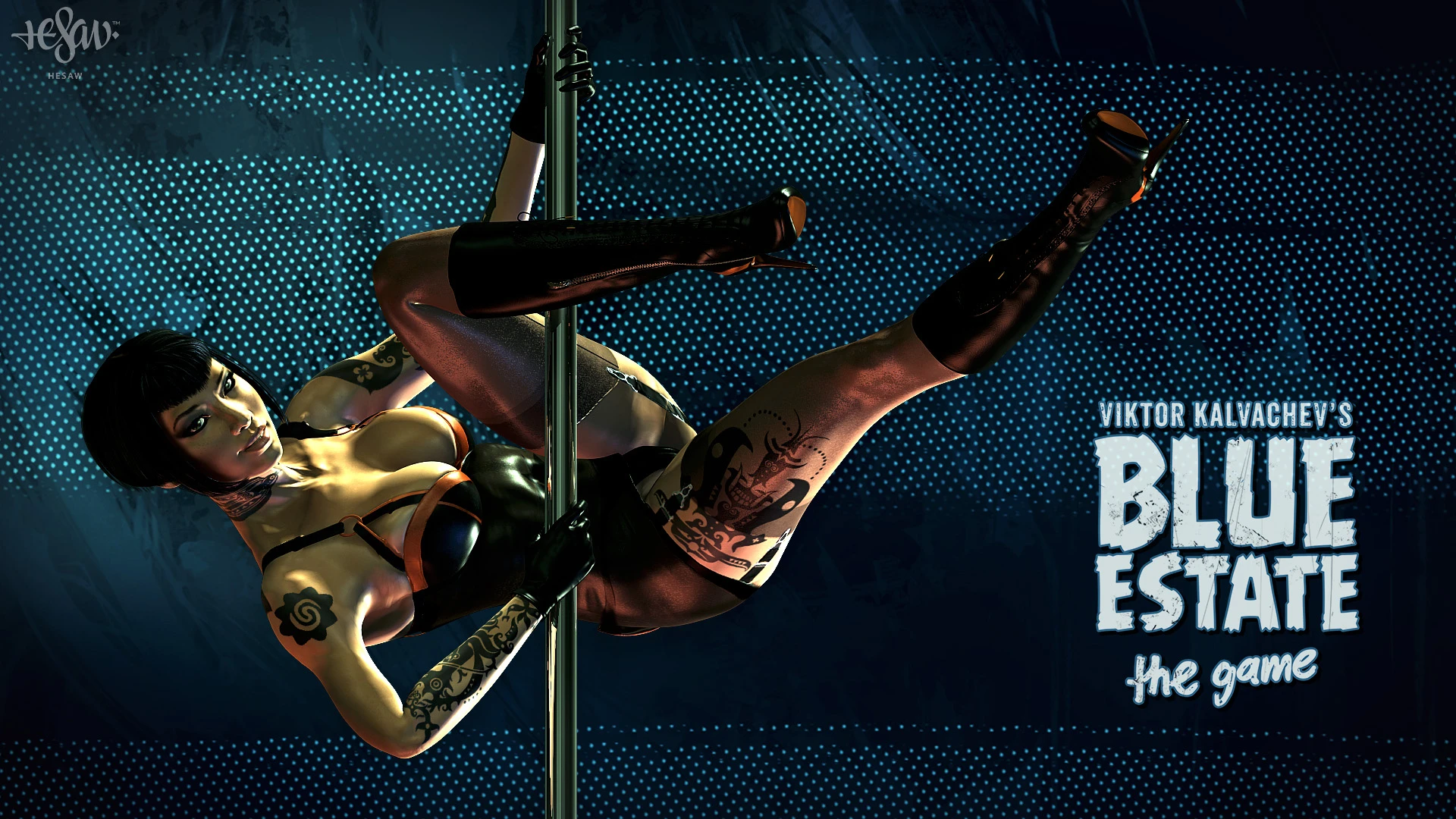 Шедевр из пуль и скринтонов: обзор рельсового шутера Blue Estate (18+)