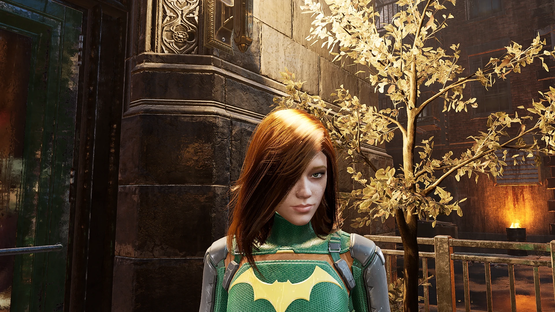 Gotham Knights "Распущенные волосы Бэтгёрл для большинства костюмов"