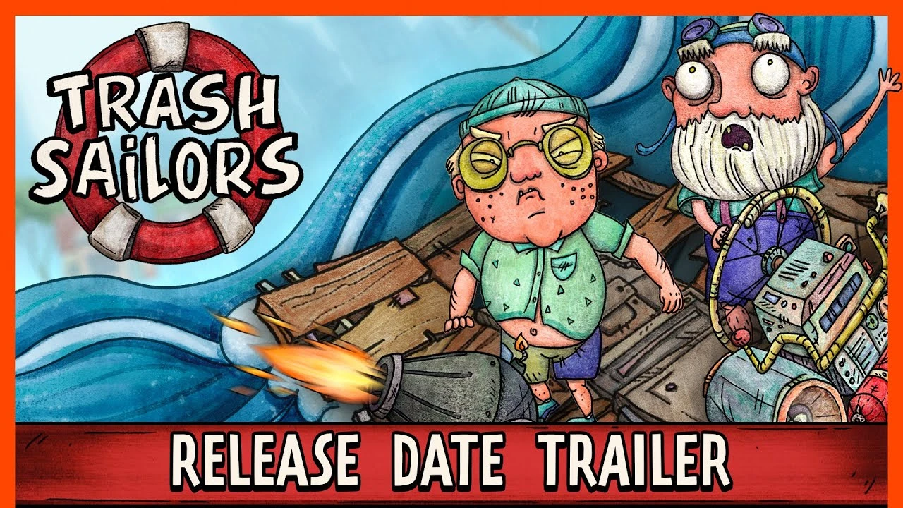 Кооперативная игра Trash Sailors получила новый трейлер и дату релиза