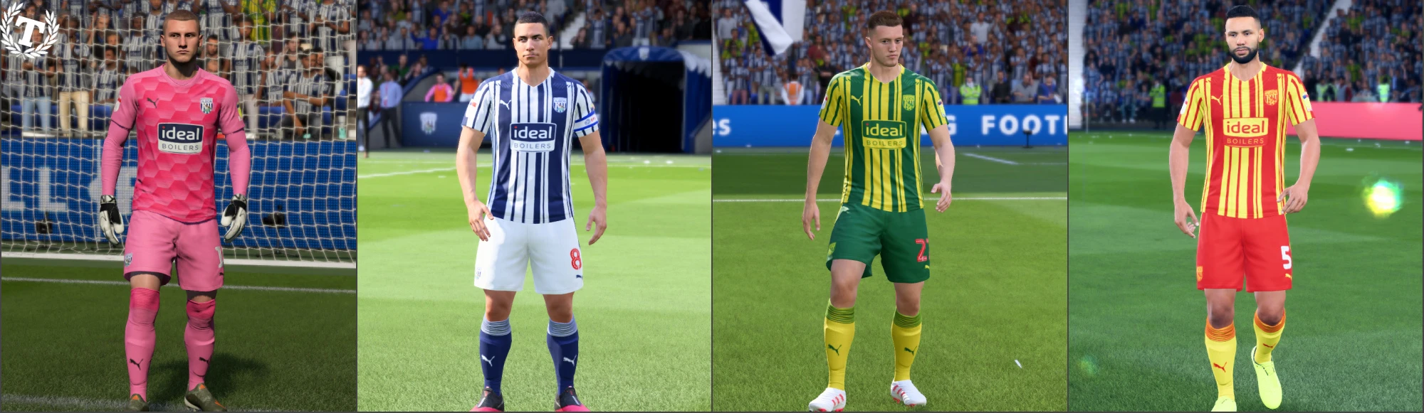 FIFA 20 "Форма Вест Бромвич на сезон 20-21"