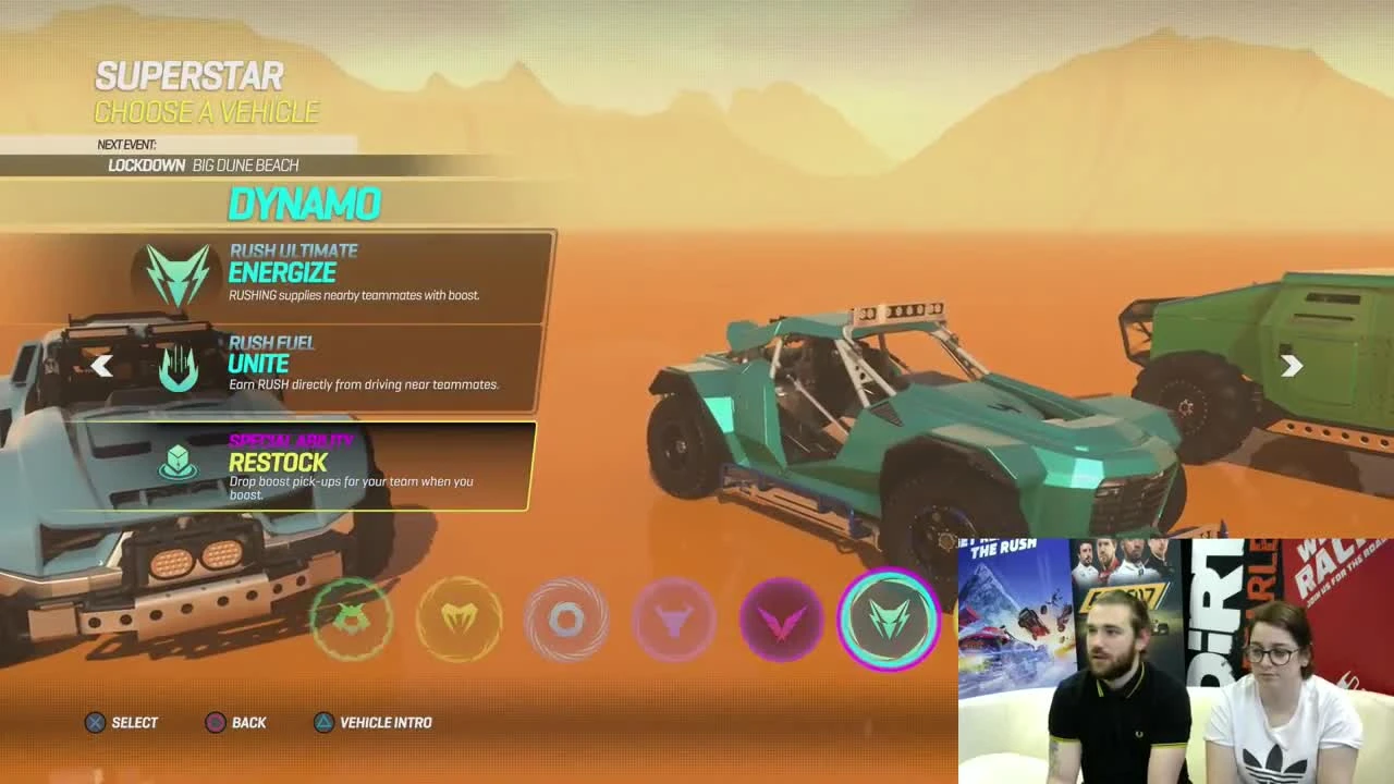 Два новых игровых режима в новом геймплее Onrush