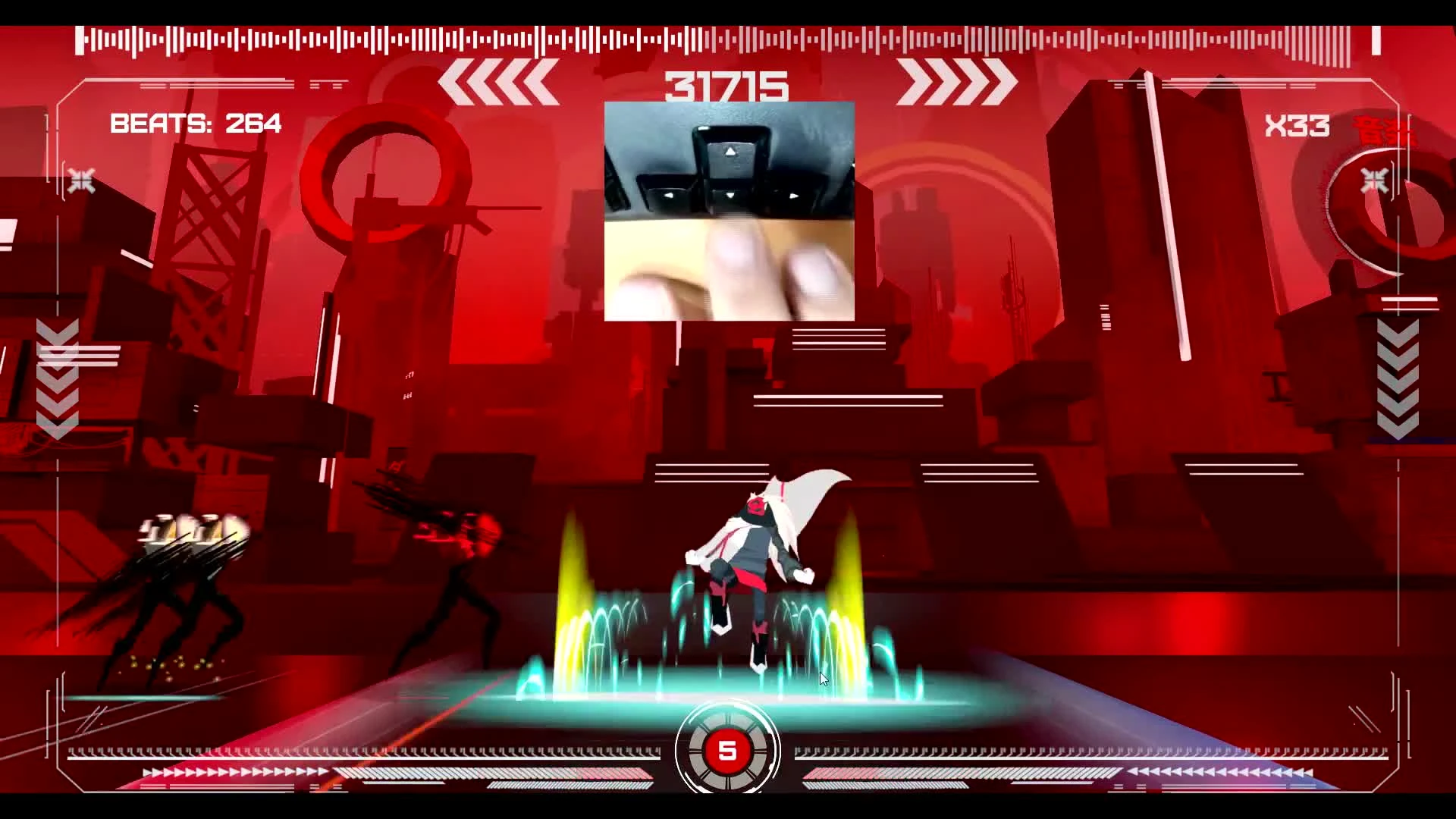 Первое геймплейное видео игры TERRORHYTHM