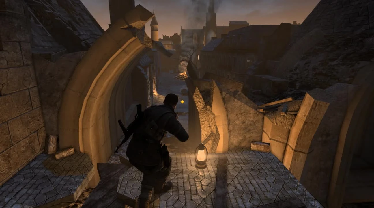 Sniper Elite V2 Старая церковь, отразить отаку