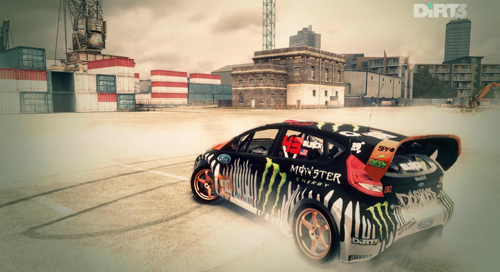 DiRT3 "Ken Block Ford Fiesta Orange"