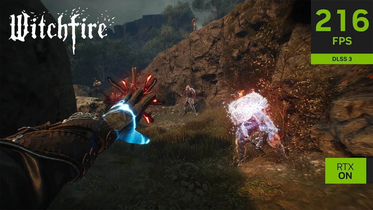 Производительность Witchfire с DLSS 3 особо не улучшилась и присутствуют заикания