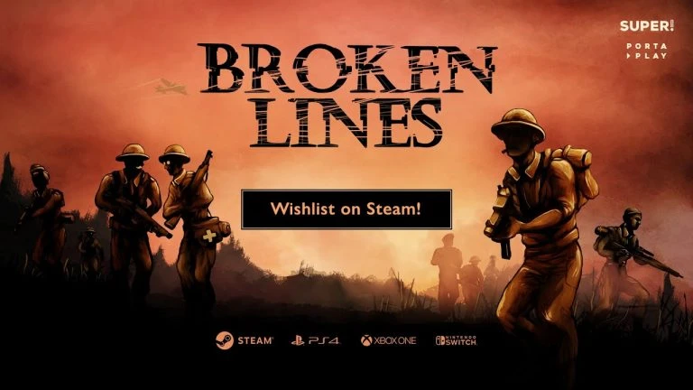 Геймплейный ролик Broken Lines