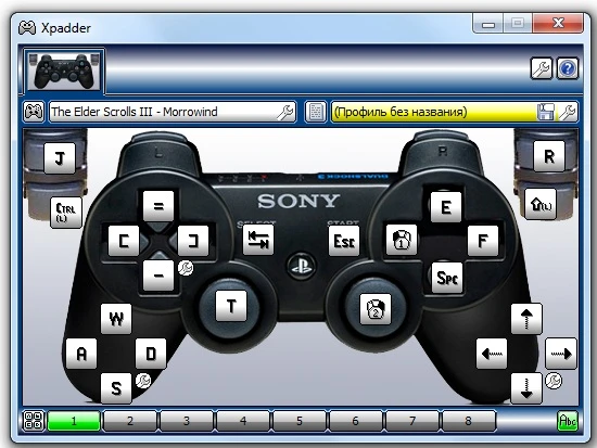 The Elder Scrolls 3: Morrowind "Xpadder Profile"