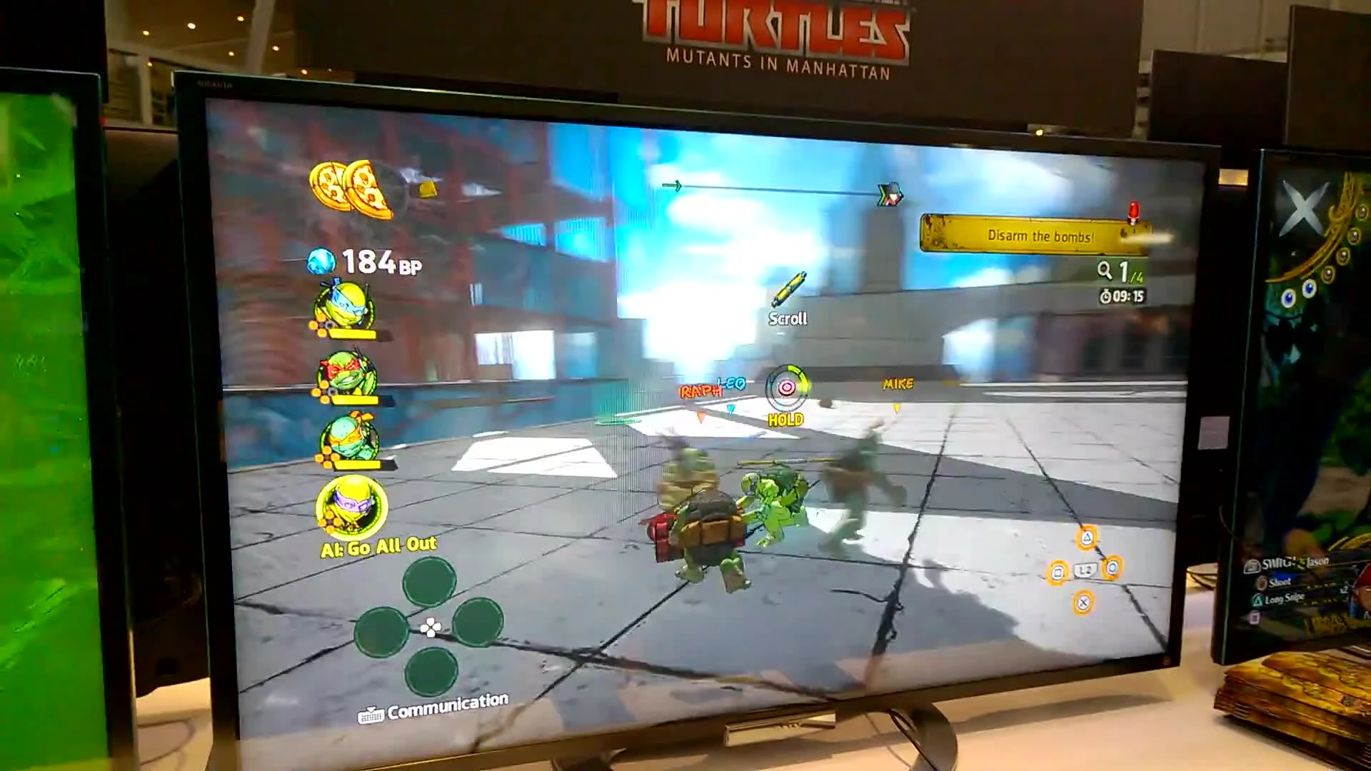 8 минут геймплея TMNT: Mutants in Manhattan на PS4