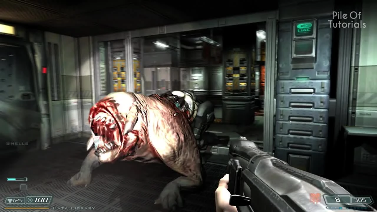 Лучшие пасхалки в DOOM 3 BFG [Easter Eggs]