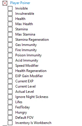 Darkwood: Таблица для Cheat Engine [1.3] {cfemen}