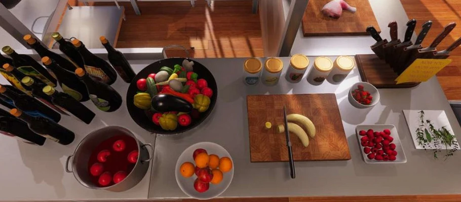 Запись игрового процесса Cooking Simulator