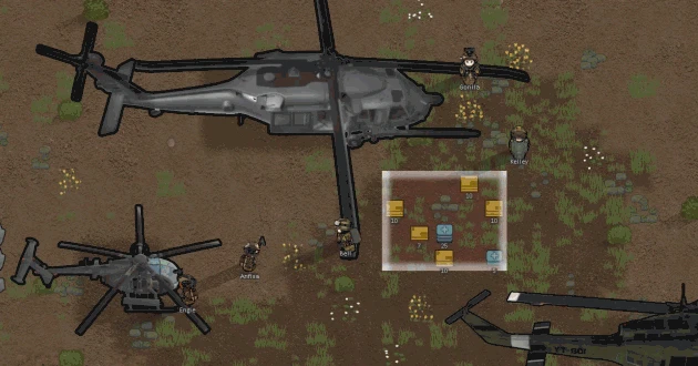 RimWorld "[CP] Get to the Chopper! - Aircraft mod [1.0]"