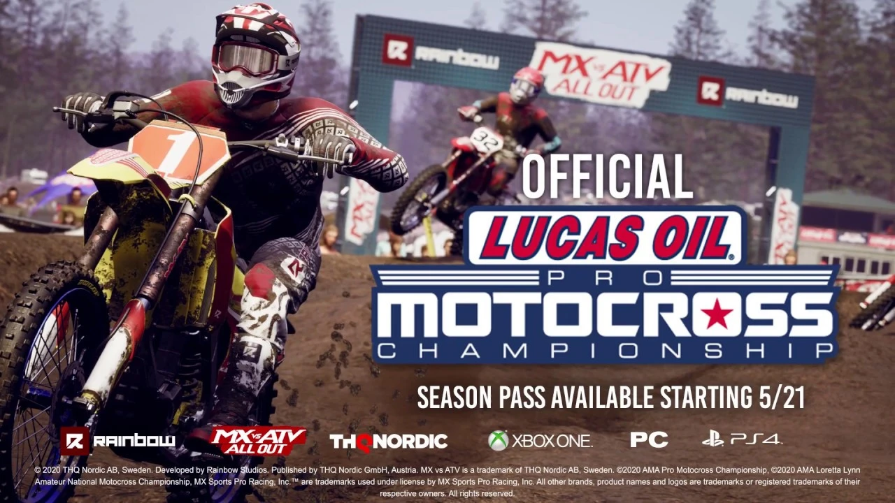 Для MX vs ATV All Out вышло дополнение 2020 AMA Pro Motocross Championship
