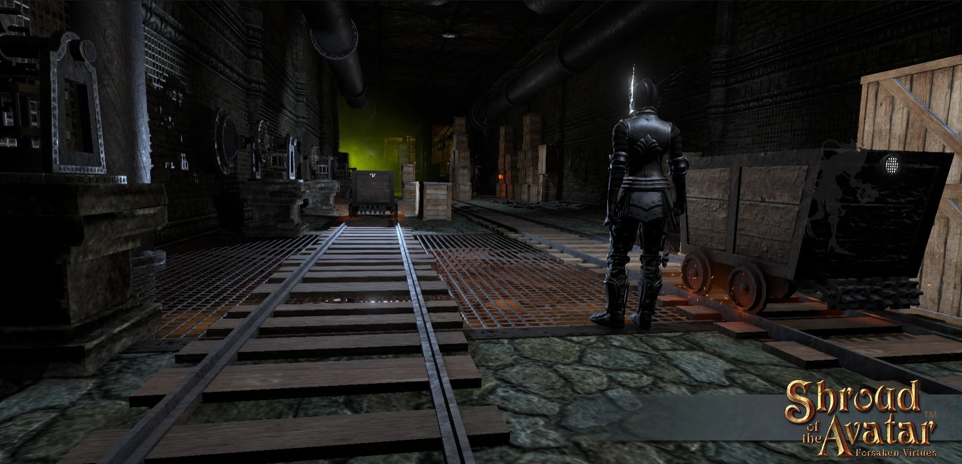 Shroud of the Avatar - Небольшая прогулка по подземелью K"rawl