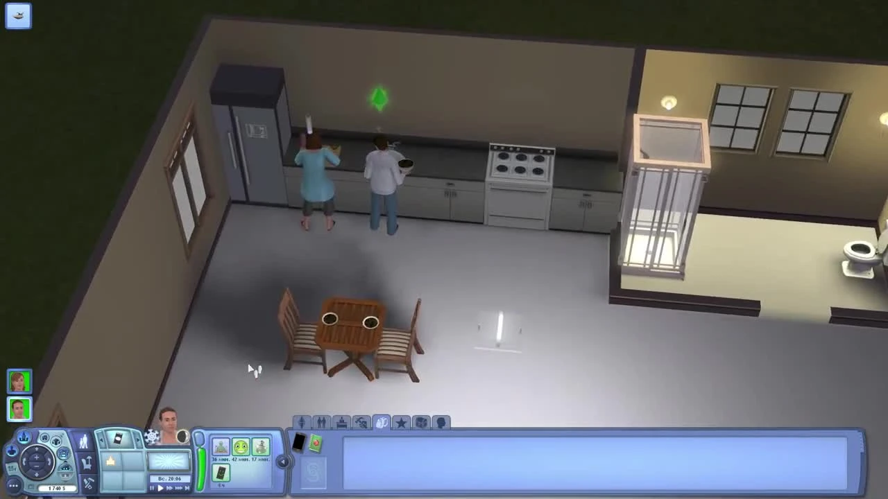 Играем в Sims 3 - Новый дом