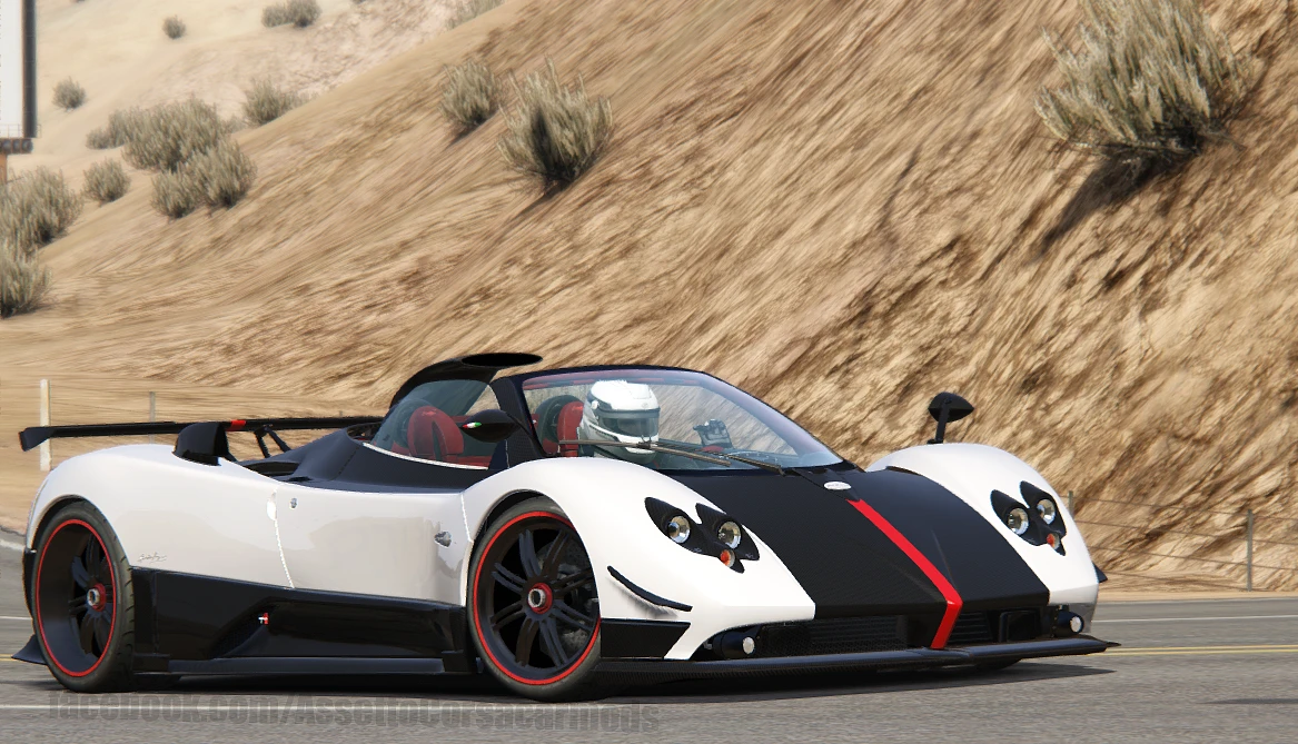 Assetto Corsa "Pagani Zonda Cinque Roadster for AC v1.13"