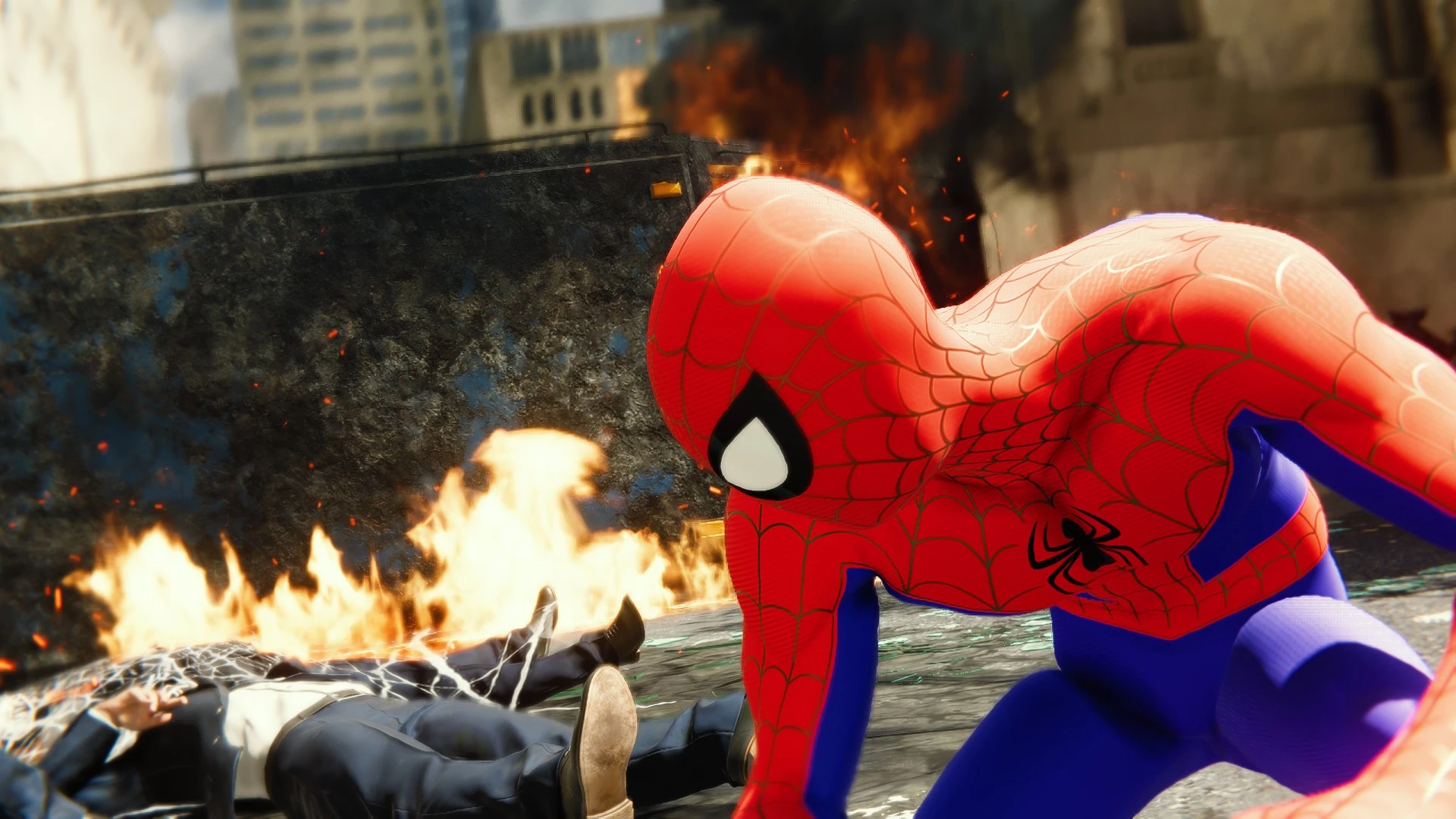 Marvel's Spider-Man Remastered "Сохранения - новая игра+, основной сюжет пройден"