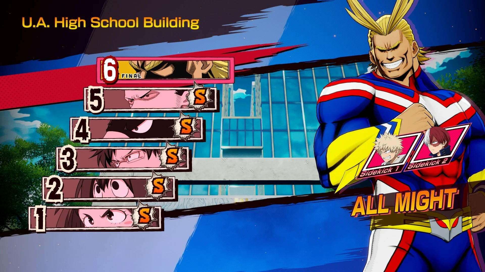 My Hero One's Justice получит аркадный режим с выходом на Западе