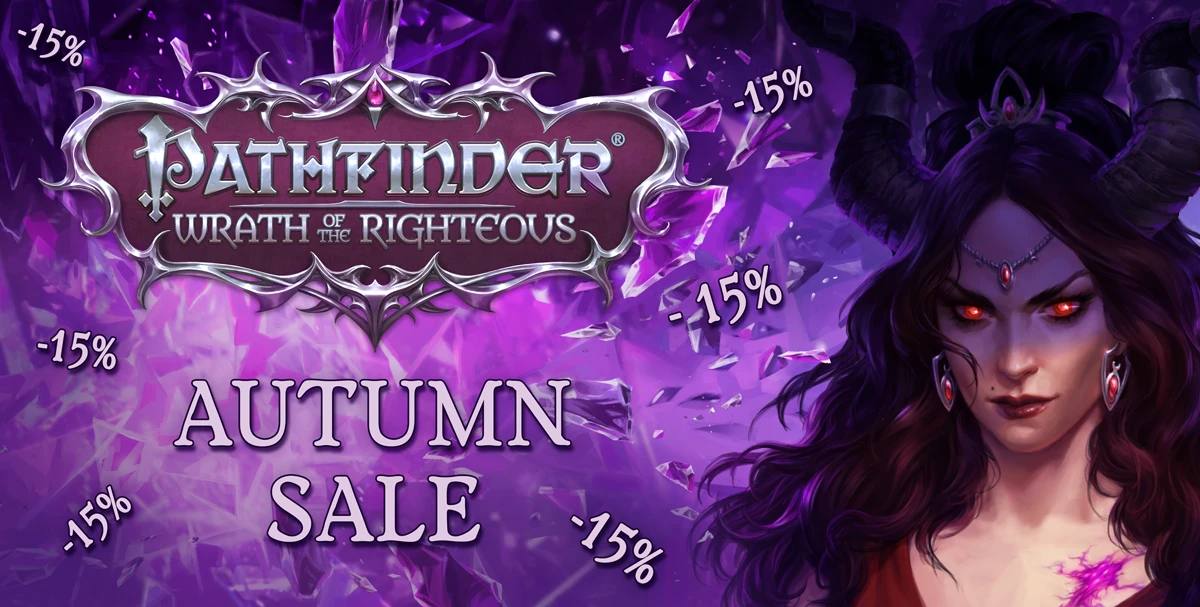 Ролевая игра Pathfinder: Wrath of the Righteous получила два бесплатных DLC и первую скидку
